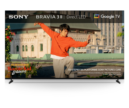 Telewizor 40" Sony K43XR35M2PB 43" LED 4K Google TV Dolby Atmos Dolby Vision